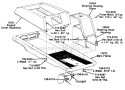 Page D Diagram and Parts List for 130-510-000 1990 MTD Lawn Tractor
