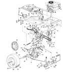 Part Location Diagram of 710-1266 MTD Hex Cap Screw, 5/16-18 X 3.25