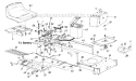 Page B Diagram and Parts List for 130-601-401 1990 MTD Lawn Tractor