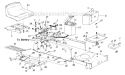 Page B Diagram and Parts List for 130-605-301 1990 MTD Lawn Tractor