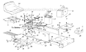 Page B Diagram and Parts List for 130-607-118 1990 MTD Lawn Tractor