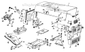 Page B Diagram and Parts List for 130-653G103 1990 MTD Lawn Tractor