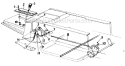 Page E Diagram and Parts List for 130-657-308 1990 MTD Lawn Tractor