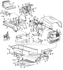 Page C Diagram and Parts List for 130-800H192 1990 MTD Lawn Tractor