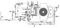 Page C Diagram and Parts List for 130-805-720 1990 MTD Lawn Tractor