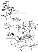 Page A Diagram and Parts List for 130654F 1990 MTD Lawn Tractor