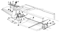 Page F Diagram and Parts List for 130659F 1990 MTD Lawn Tractor
