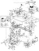 Part Location Diagram of 956-0562 MTD Pulley-engine
