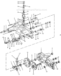 Page G Diagram and Parts List for 130734G 1990 MTD Lawn Tractor