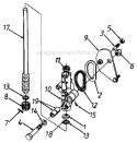 Part Location Diagram of 731-3040 MTD Retainer-ball