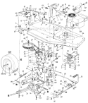 Part Location Diagram of 17588A MTD Front Frame