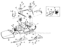 Part Location Diagram of 753-0722 MTD 38" Deck Ass'Y. Comp. W/O Deck Wheels