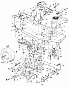 Part Location Diagram of 777-9586 MTD Label (7/speed-ind