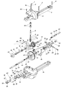 Part Location Diagram of 917-0633 MTD Pinion-input-14t