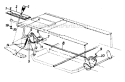 Page D Diagram and Parts List for 131-659F000 Single Cylinder -1991 MTD Lawn Tractor