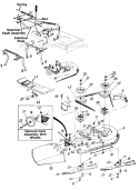 Page A Diagram and Parts List for 131-663F000 Single Cylinder -1991 MTD Lawn Tractor