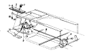 Page J Diagram and Parts List for 131-689G019 1991 MTD Lawn Tractor