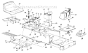 Page K Diagram and Parts List for 131-689G019 1991 MTD Lawn Tractor