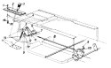Page D Diagram and Parts List for 131-689G019 1991 MTD Lawn Tractor