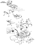Page F Diagram and Parts List for 131-689G019 1991 MTD Lawn Tractor
