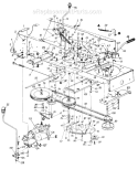Page C Diagram and Parts List for 131-804-000 1991 MTD Lawn Tractor