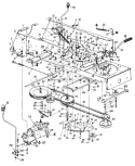 Page D Diagram and Parts List for 131-809H033 72771 -1991 MTD Lawn Tractor
