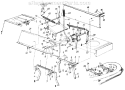 Page G Diagram and Parts List for 131684G 1991 MTD Lawn Tractor