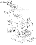 Page A Diagram and Parts List for 131734G 1991 MTD Lawn Tractor