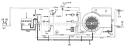 Page B Diagram and Parts List for 131754F 1991 MTD Lawn Tractor