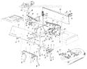Page H Diagram and Parts List for 131754F 1991 MTD Lawn Tractor