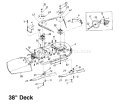 Page A Diagram and Parts List for 132-451F009 1992 MTD Lawn Tractor