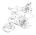 Page B Diagram and Parts List for 132-510B192 1992 MTD Lawn Tractor