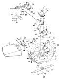 Page F Diagram and Parts List for 132-510B192 1992 MTD Lawn Tractor