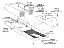 Page E Diagram and Parts List for 132-551-000 Deck C -1992 MTD Lawn Tractor