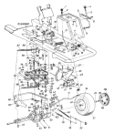 Page A Diagram and Parts List for 132-520B033 75526 -1992 MTD Lawn Tractor