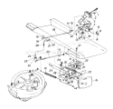 Page B Diagram and Parts List for 132-520B033 75526 -1992 MTD Lawn Tractor