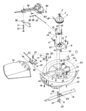 Page F Diagram and Parts List for 132-520B033 75526 -1992 MTD Lawn Tractor