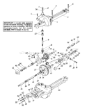 Page G Diagram and Parts List for 132-520B033 75526 -1992 MTD Lawn Tractor