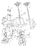 Page I Diagram and Parts List for 132-520B033 75526 -1992 MTD Lawn Tractor