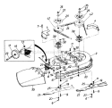 Page A Diagram and Parts List for 132-650G129 485-217 -1992 MTD Lawn Tractor