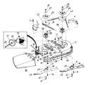 Page A Diagram and Parts List for 132-650G192 1992 MTD Lawn Tractor