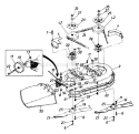 Page A Diagram and Parts List for 132-669G130 1992 MTD Lawn Tractor