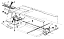 Page K Diagram and Parts List for 132-679G000 1992 MTD Lawn Tractor