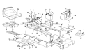 Page I Diagram and Parts List for 132-679G000 1992 MTD Lawn Tractor