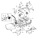 Page B Diagram and Parts List for 132-739-000 Style 9 -1992 MTD Lawn Tractor