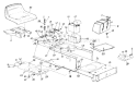 Page G Diagram and Parts List for 132-760G000 1992 MTD Lawn Tractor