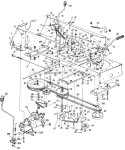 Page E Diagram and Parts List for 132-809H033 72771 -1992 MTD Lawn Tractor