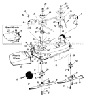 Part Location Diagram of 954-0355 MTD Belt-v 1/2 X 67