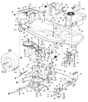 Part Location Diagram of 16714A MTD Front Frame