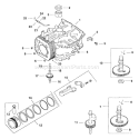 Page K Diagram and Parts List for 1332G 55AD210Q195 - 2000 MTD Lawn Mower